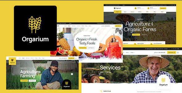 Orgarium - Joomla 5 Agriculture Farming Template