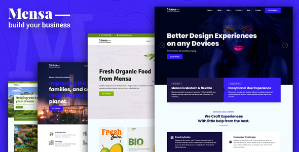 Mensa - Joomla 5 Multi-Purpose Template